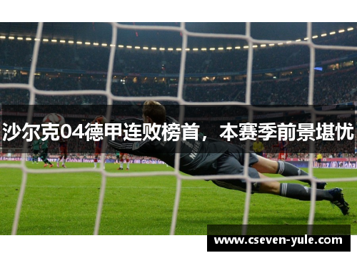 沙尔克04德甲连败榜首，本赛季前景堪忧