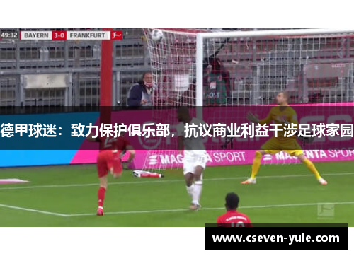 德甲球迷：致力保护俱乐部，抗议商业利益干涉足球家园